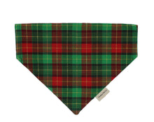 Load image into Gallery viewer, Green & Red Plaid