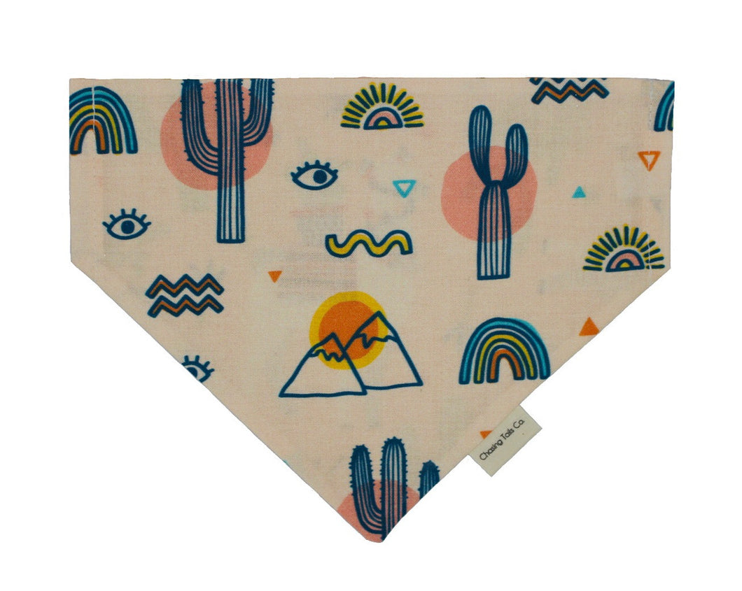 Not so Easter Cactus Reversible Bandana