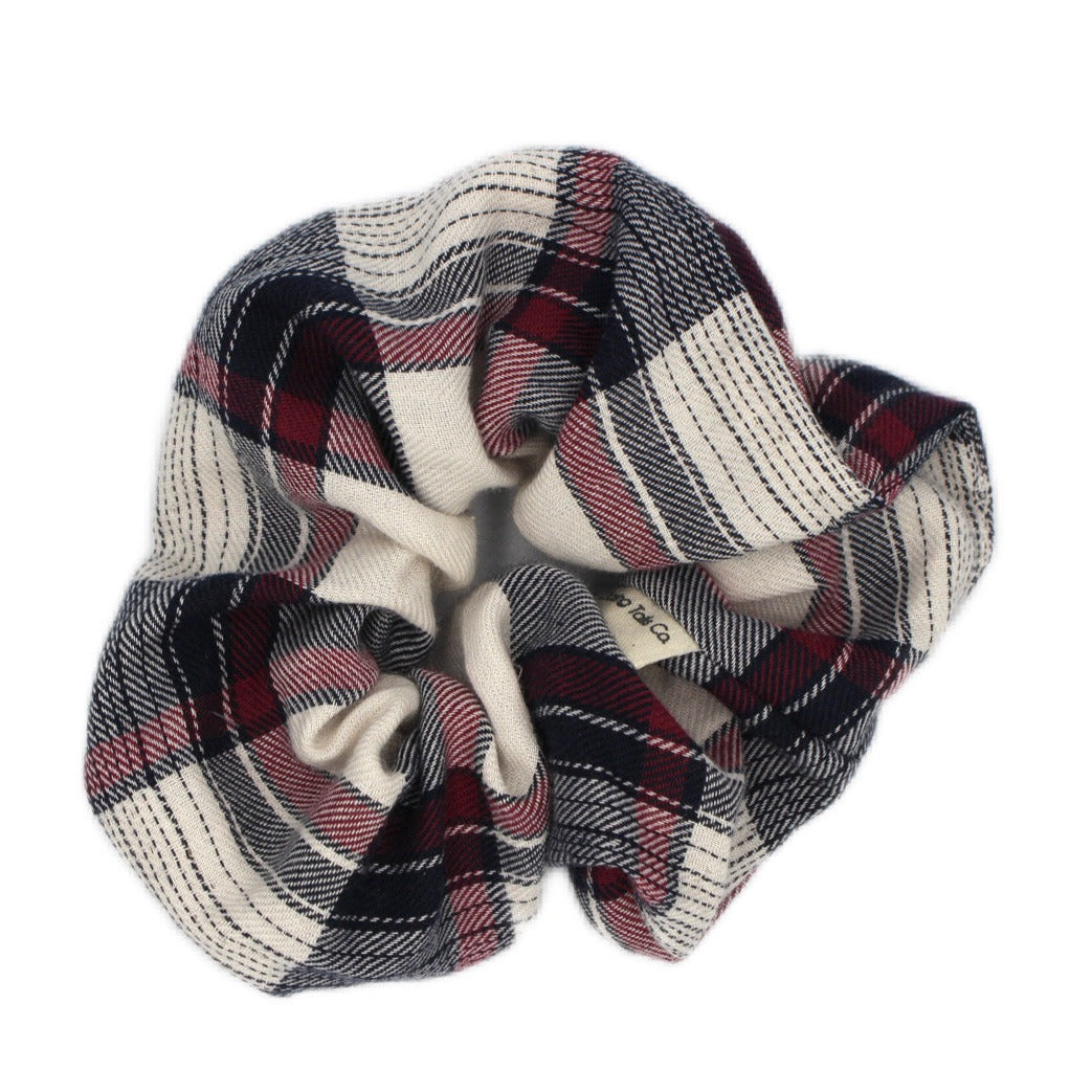 The Holiday Plaid XL Scrunchie